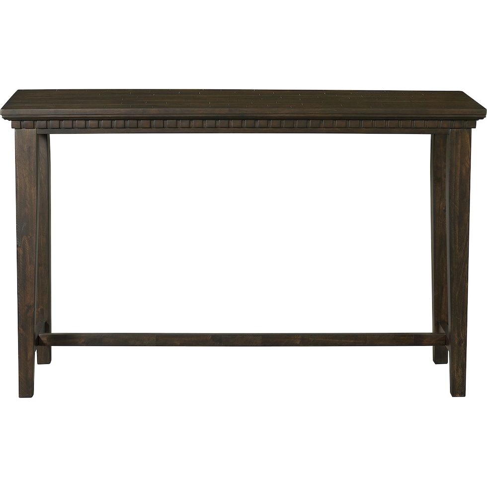 jamesport dark brown  pc bar set   