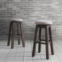jamesport gray bar stool   