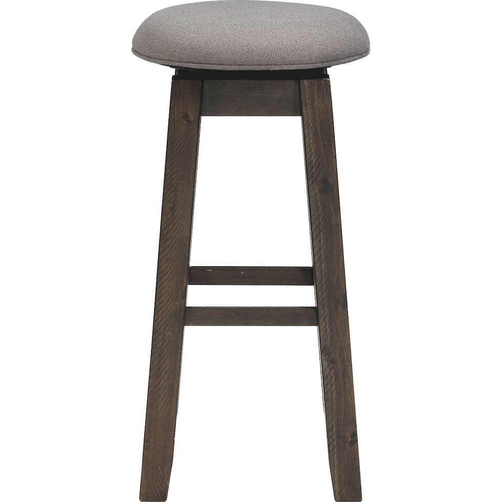 jamesport gray bar stool   
