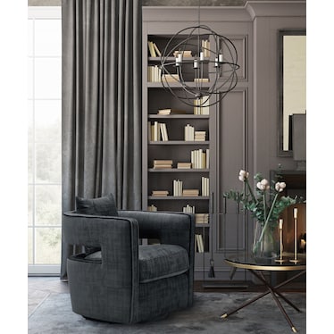 Janet Swivel Accent Chair