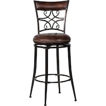 janet light brown bar stool   