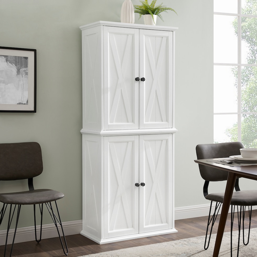 jansen white cabinet   