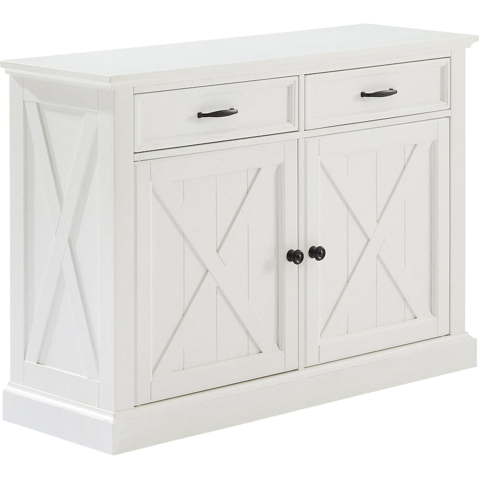 jansen white sideboard   