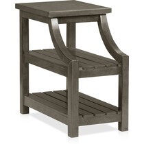 jarrett gray end table   
