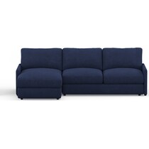 jasper blue  pc sectional   