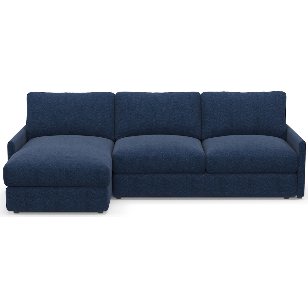 jasper blue sectional   