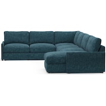 jasper blue sectional   