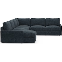 jasper blue sectional   