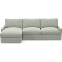 jasper blue sectional   