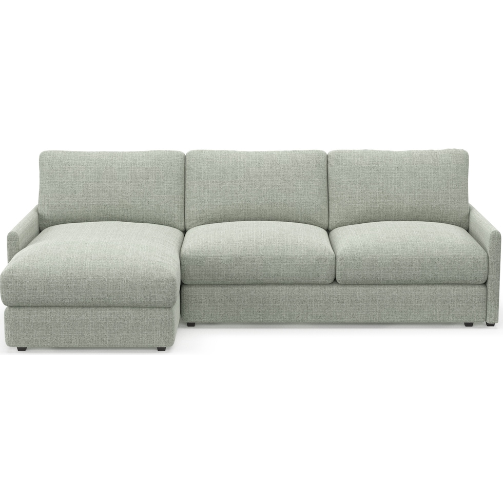 jasper blue sectional   