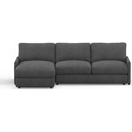 Jasper Foam Comfort 2-Piece Sectional with Left-Facing Chaise - Curious Charcoal