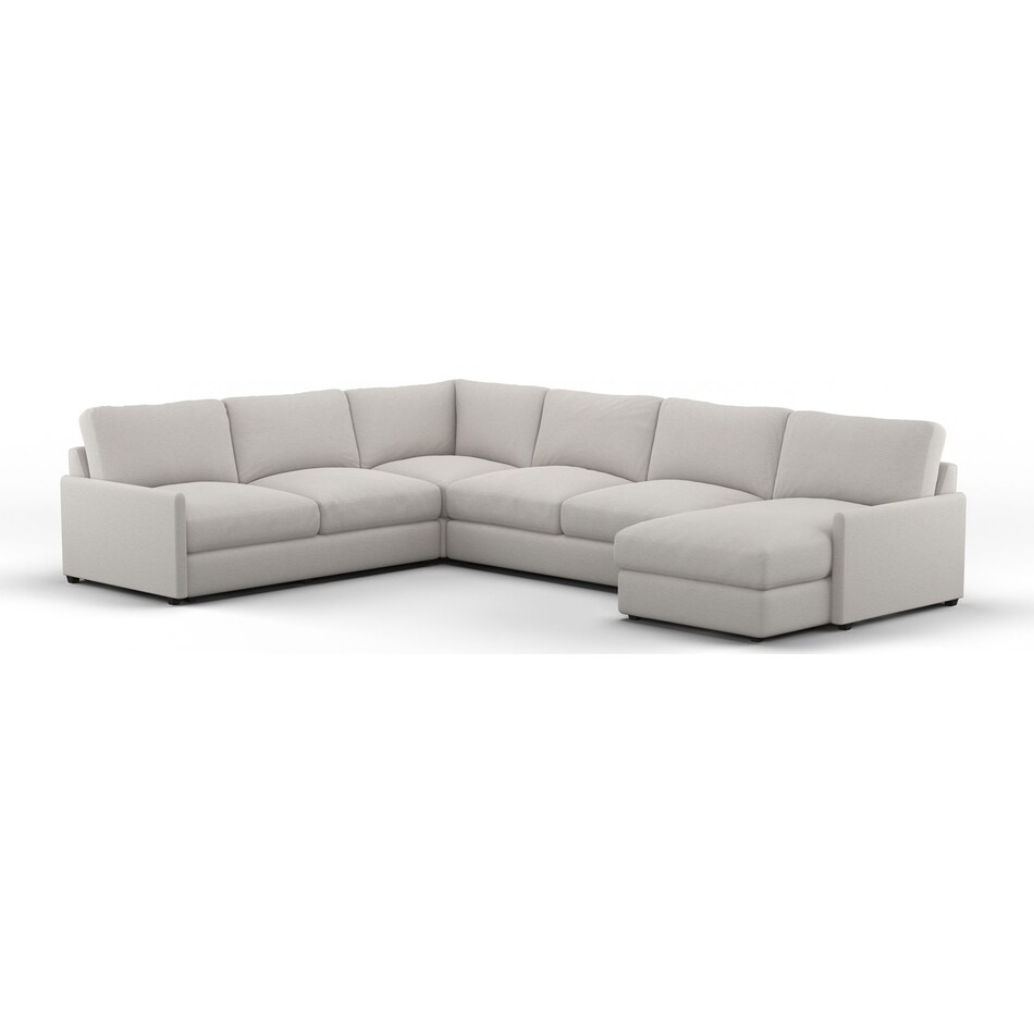Jasper 4Piece Sectional Value City Furniture