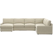 jasper gray sectional   