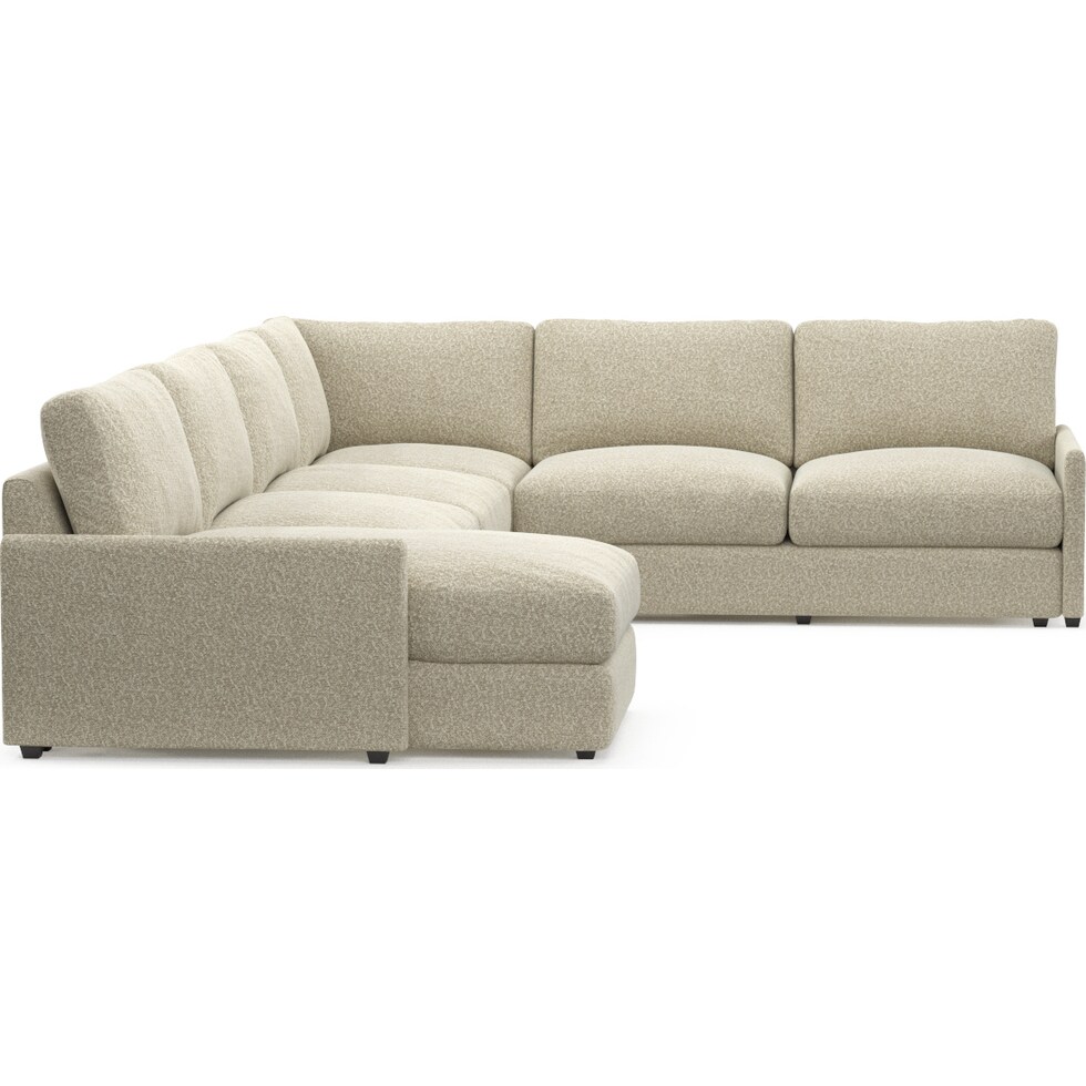 jasper gray sectional   
