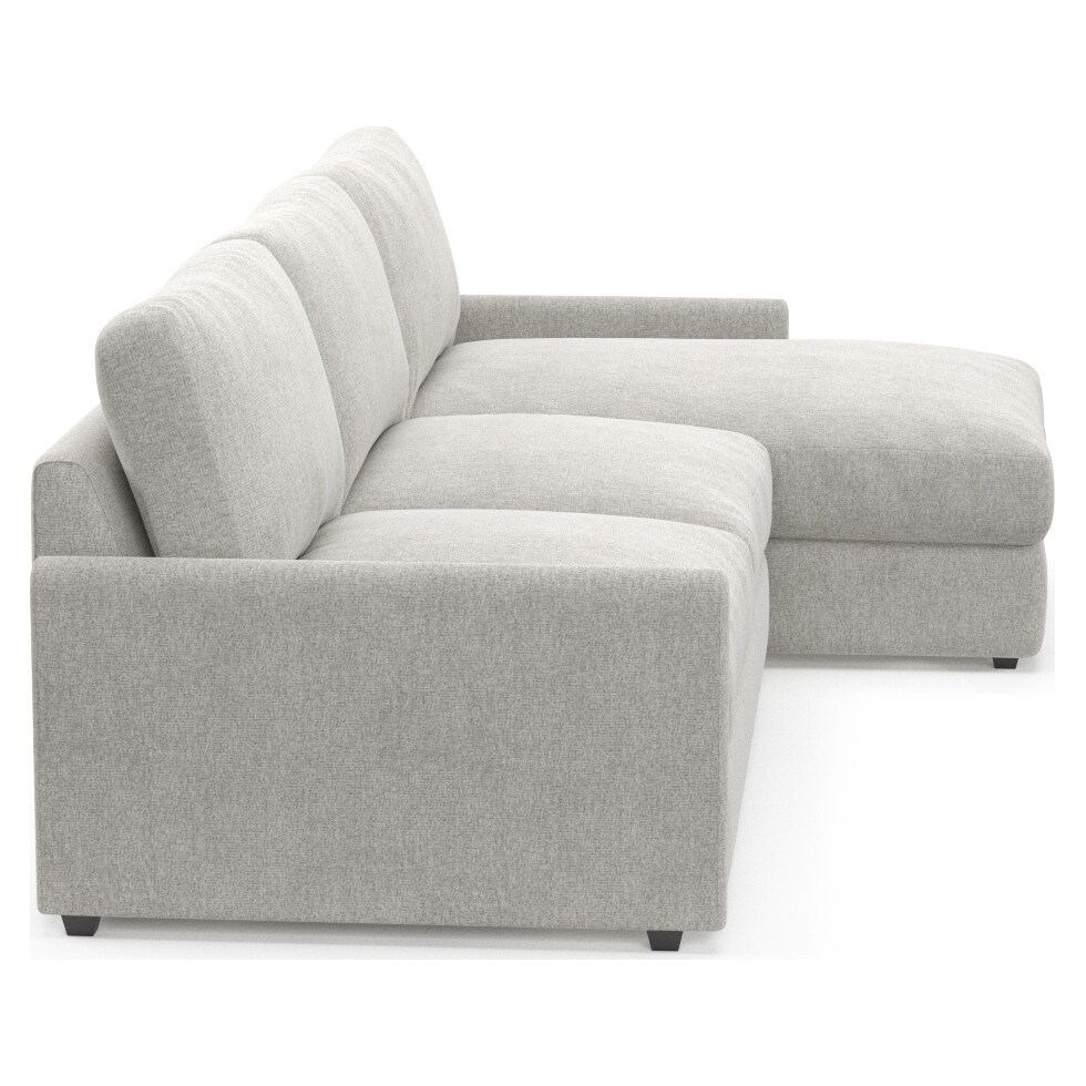 jasper gray sectional   