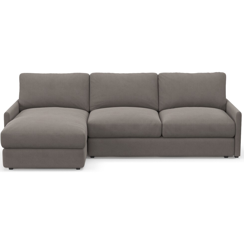 jasper gray sectional   