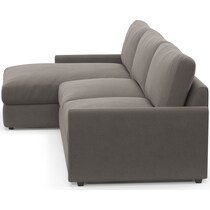 jasper gray sectional   