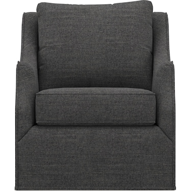 Jasper Swivel Chair - Curious Charcoal