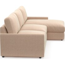 jasper orange sectional   