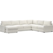 jasper white sectional   