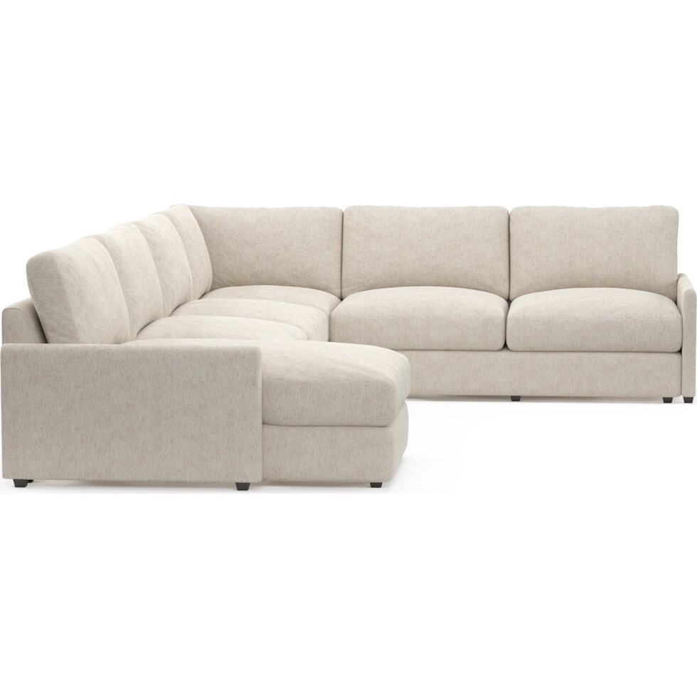 jasper white sectional   