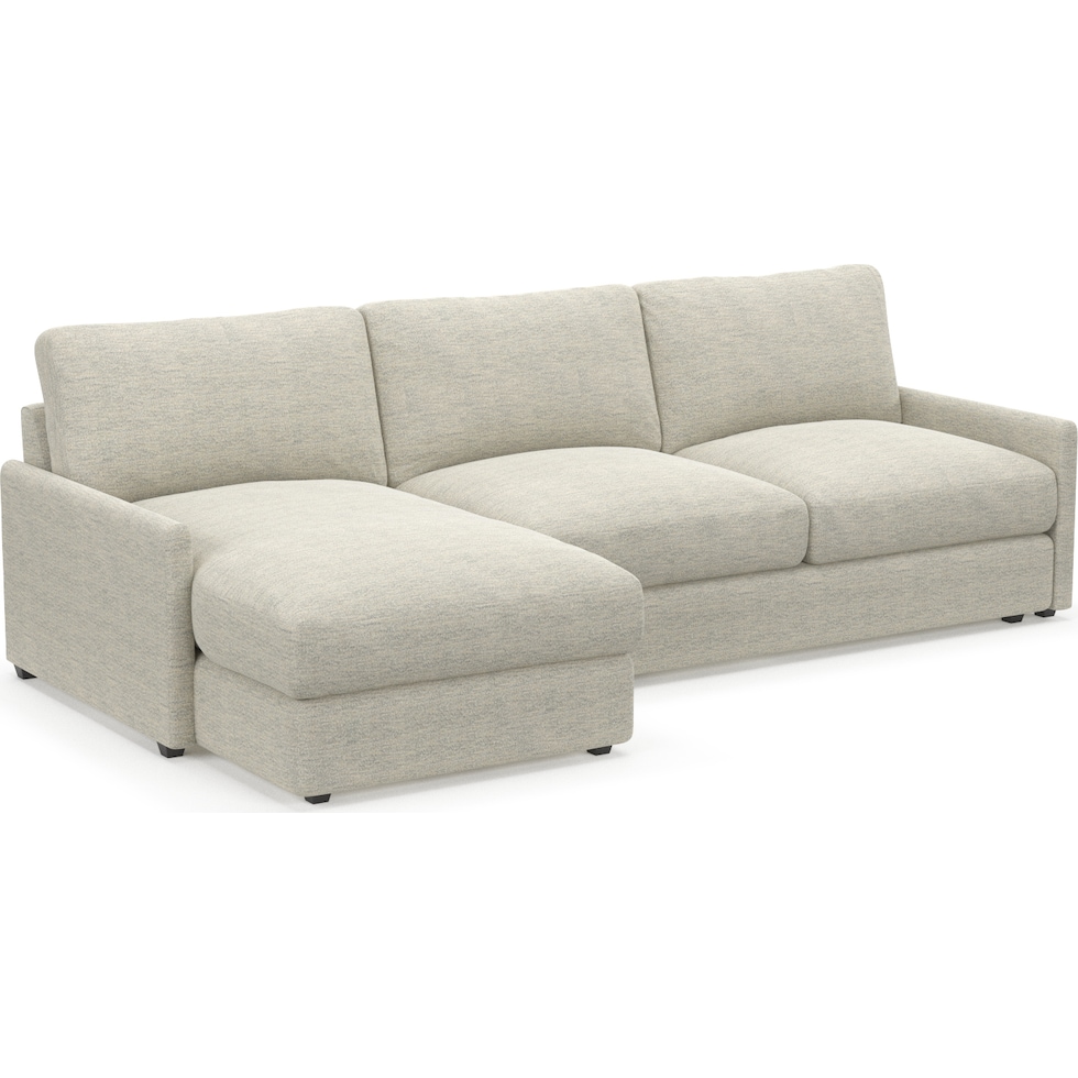jasper white sectional   