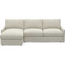 jasper white sectional   