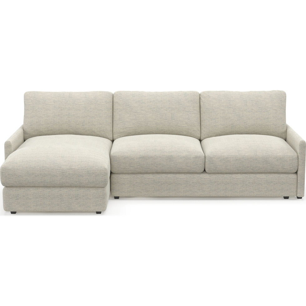 jasper white sectional   