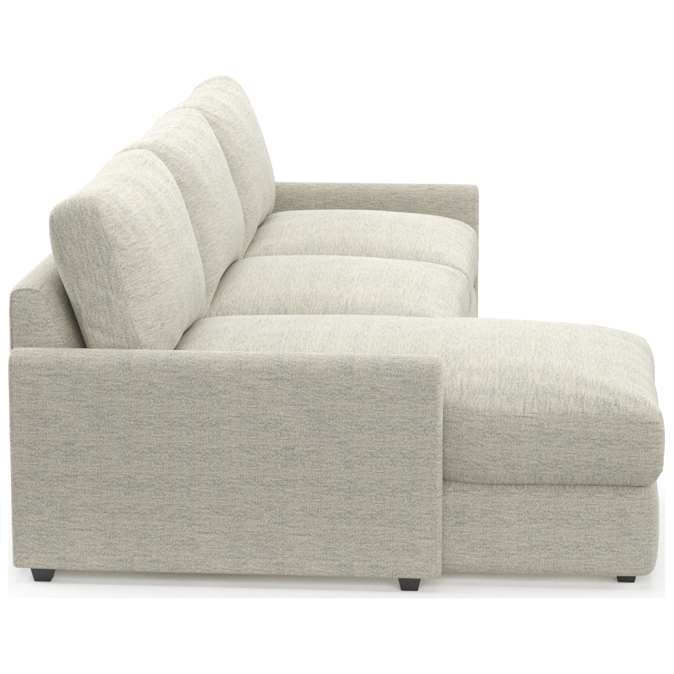 jasper white sectional   