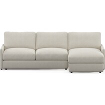 jasper white sectional   