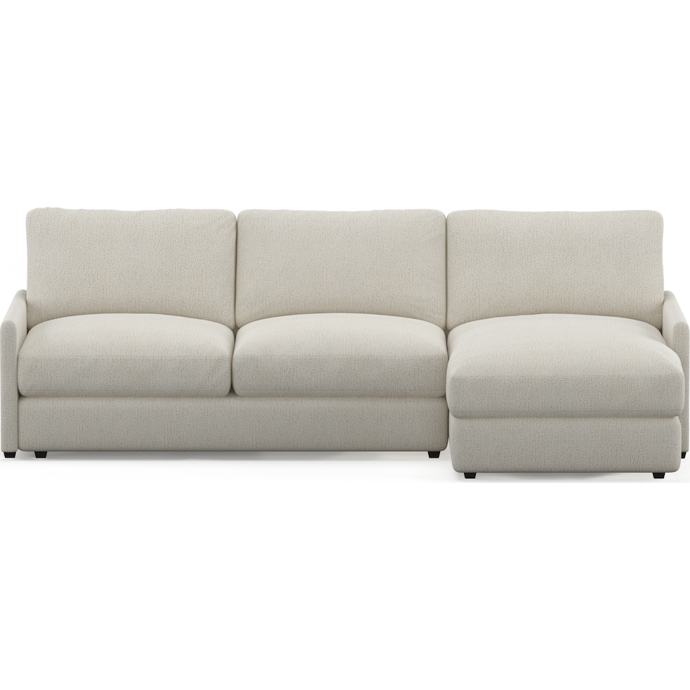 jasper white sectional   