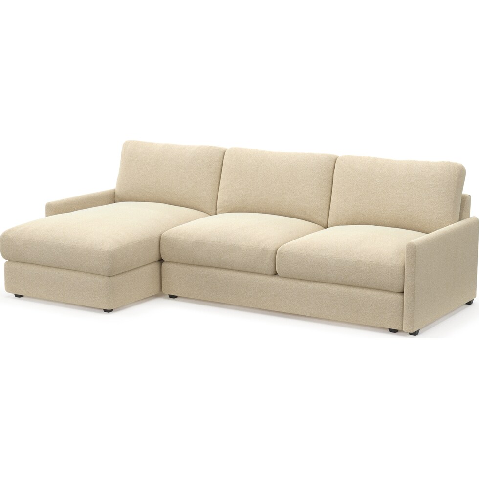 jasper white sectional   