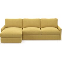 jasper yellow sectional   