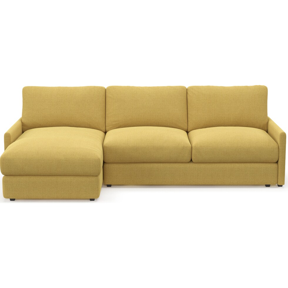jasper yellow sectional   