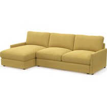 jasper yellow sectional   