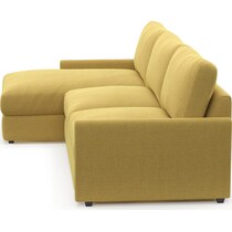 jasper yellow sectional   