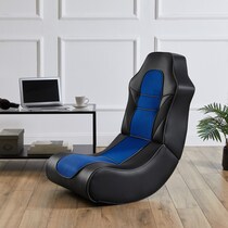 jaxon blue black gaming chair   