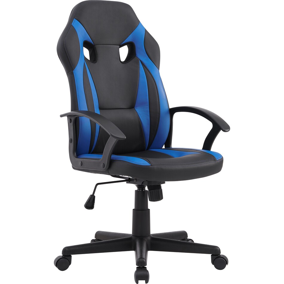 jaxon blue desk chair   