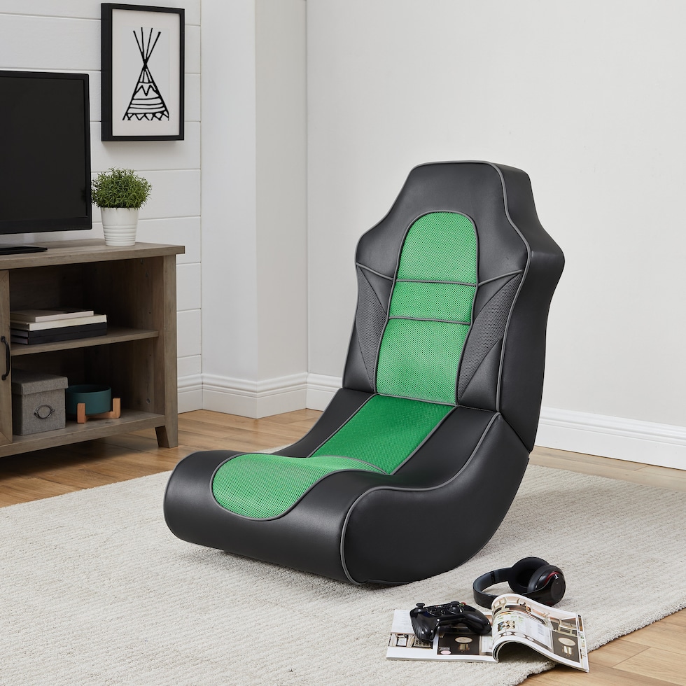 jaxon green gaming chair   