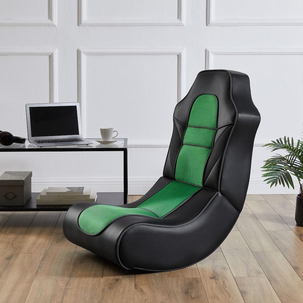 jaxon green gaming chair   