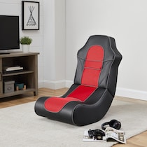 jaxon red black gaming chair   