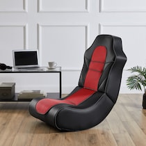 jaxon red black gaming chair   