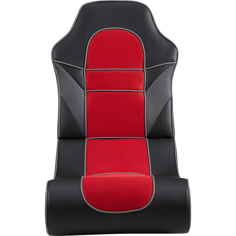 jaxon red black gaming chair   