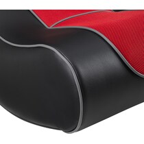 jaxon red black gaming chair   