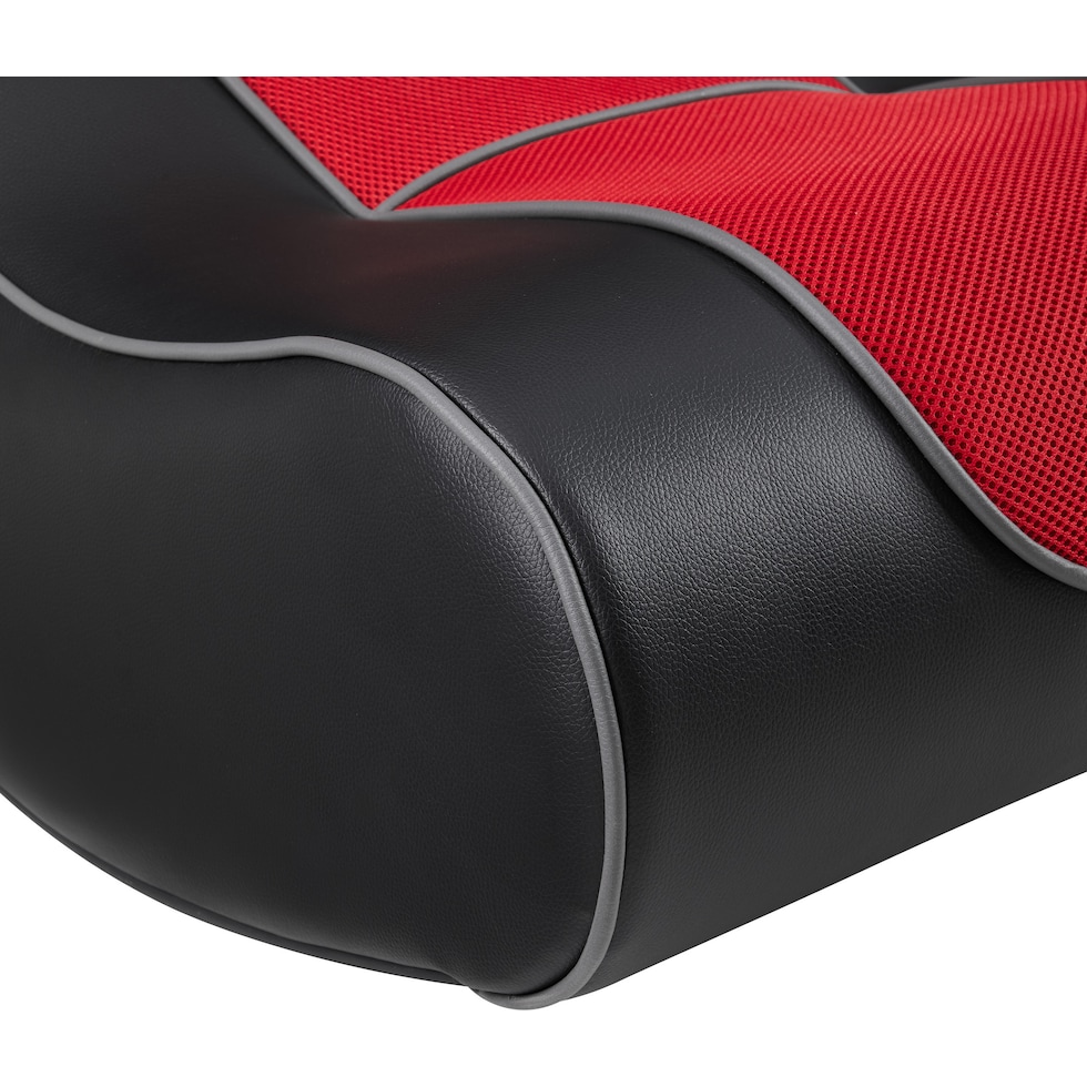 jaxon red black gaming chair   