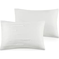 jaycee white king bedding set   