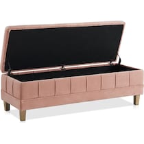jayde pink ottoman   