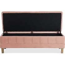 jayde pink ottoman   