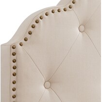 jayla beige queen bed   