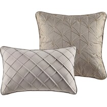 jayla light brown king bedding set   